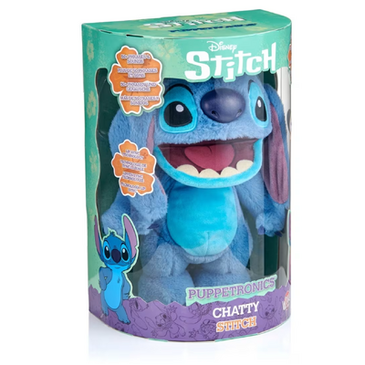 Disney Lilo & Stitch Puppetronics Chatty Stitch Plush Toy