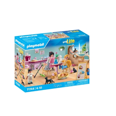 Playmobil My Life Cat Cafe 72pc 71744