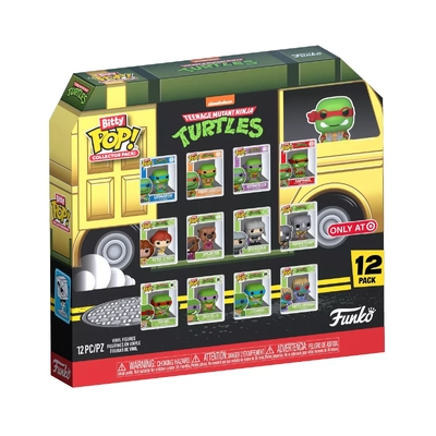 Funko Bitty POP! Teenage Mutant Ninja Turtles Figures Party Wagon Collector Pack 12pk