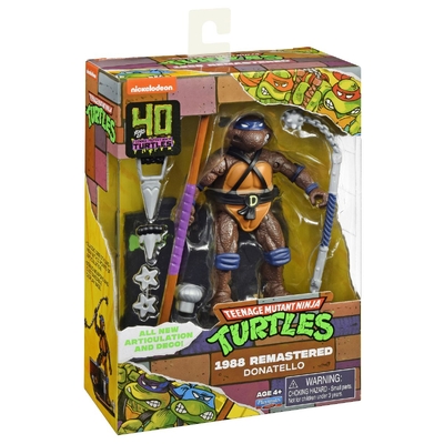 Teenage Mutant Ninja Turtles 40th Anniversary 1988 Remastered Donatello Action Figure