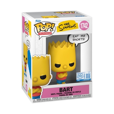 Funko POP The Simpsons Bart (Sayings) #1742 Vinyl Figure