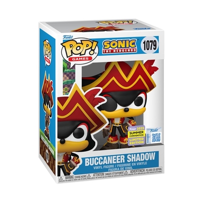 Funko POP Sonic - Buccaneer Shadow SDCC 2025 #1079 Vinyl Figure