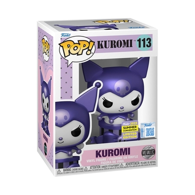 Funko Pop Hello Kitty - Kuromi Purple Metallic SDCC 2025 #113 Vinyl Figure