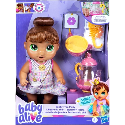 Baby Alive Bubbly Tea Party Sophia Sparkle Baby Doll