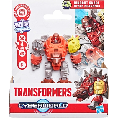 Transformers CYBERWORLD Cyber Changers Dinobot Snarl Action Figure