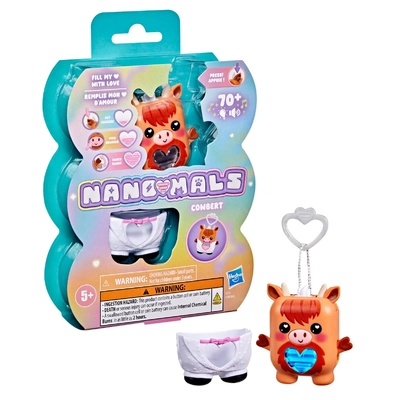 Hasbro Nano-mals Electronic Fidget Pets - Cowbert