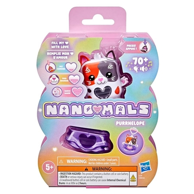 Hasbro Nano-mals Electronic Fidget Pets - Purrnelope