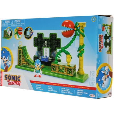 Sonic the Hedgehog Stardust Speedway Zone 2.5 Inch Playset