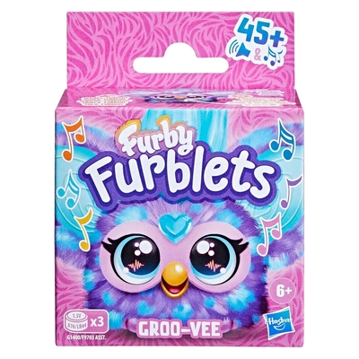Furby Furblets Groo-Vee Mini Electronic Plush Toy
