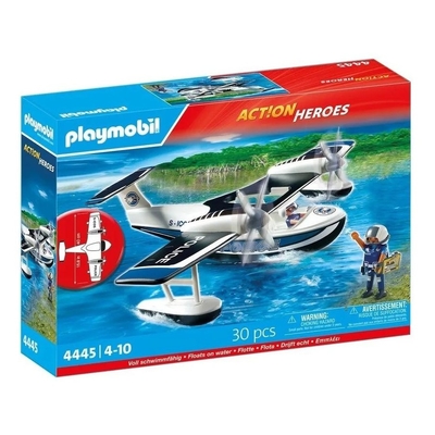 Playmobil Action Heroes Police Seaplane 30pcs 4445
