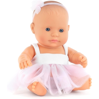 Miniland Educational My Friends and Me Caucasian Girl Doll with clothing 21cm