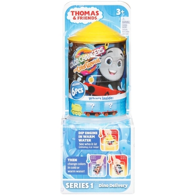 Thomas & Friends Toy Train Colour Reveal Thomas Dinosaur Delivery