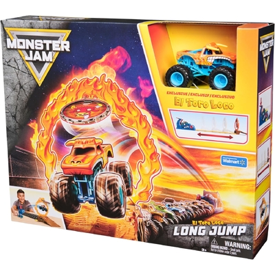 Monster Jam 1:64 El Toro Long Jump Playset