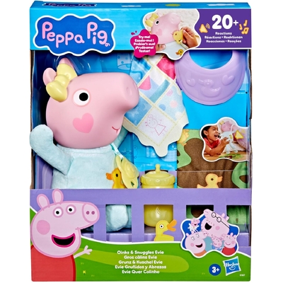 Peppa Pig Oinks and Snuggles Evie Interactive Baby Doll