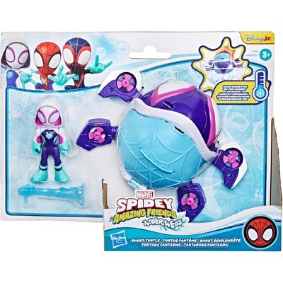 Marvel Spidey and his Amazing Friends Water-Webs Ghost Turtle Submarine 