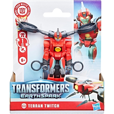 Transformers Earth Spark 1-Step Smash Changers Terran Twitch 