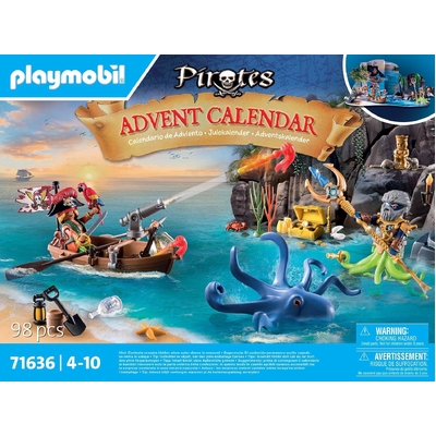 Playmobil Advent Calendar Pirates 98pc 71636