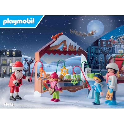 Playmobil Advent Calendar Christmas Market 84pc 71472