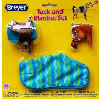 Breyer Classics Tack & Blanket Set 1:12 SCALE - Blue