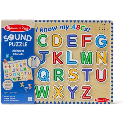 Melissa & Doug Alphabet Sound Puzzle - 26 Pieces