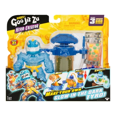 Heroes of Goo Jit Zu Hero Creator Make Your Own Pack Tyro (Glow in the Dark)