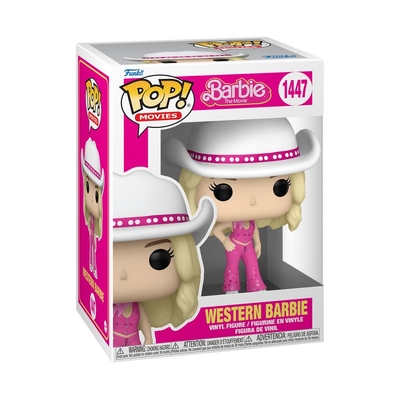 Funko Pop Barbie: The Movie (2023) - Western Barbie #1447 Vinyl Figure