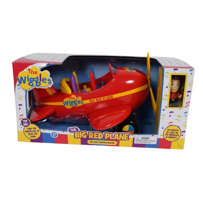 The Wiggles Big Red Plane With Simon Figurine 