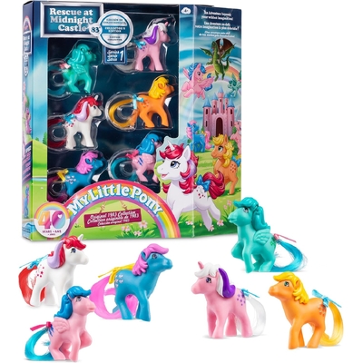 My Little Pony Rescue at Midnight Castle 40th Anniversary 2" Figure Collector Pack