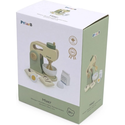 PolarB  Wooden Kitchen Mixer Set