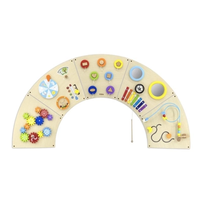 Viga Wooden Wall Activity Panel Sensory Arc- Educational, Motor skills, Activities Toy