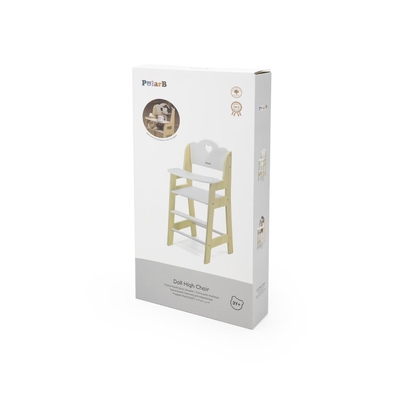 VIGA PolarB Wooden Doll High Chair
