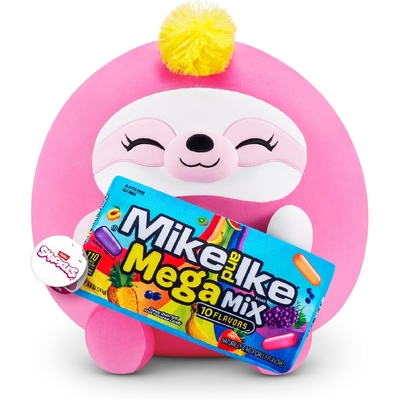 5 Surprise Snackles Super Size Plush - Susie (Sloth & MikeandIke)