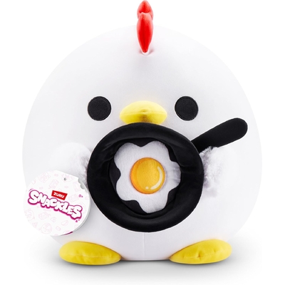 5 Surprise Snackles Super Size Plush - Rufus Chicken with Fried Egg