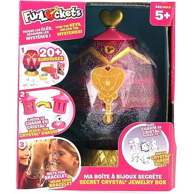 FunLockets Secret Crystal Jewellery Storage Box