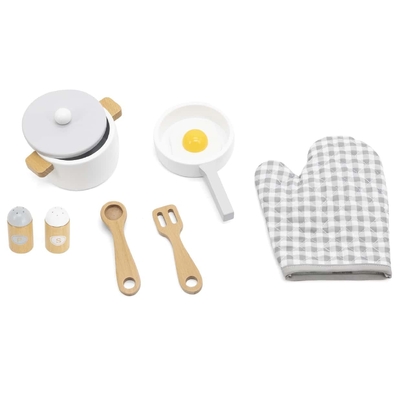 Viga Wooden Educational Toys Cooking Tool Set
