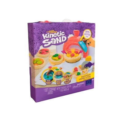 Kinetic Sand Squish Pizza Playset
