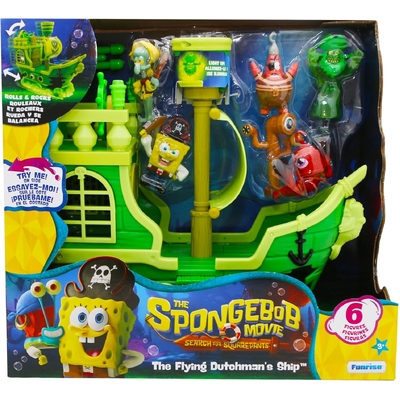 The SpongeBob Movie Search for SquarePants The Flying Dutchman's Ship Playset