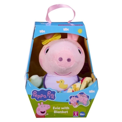 Peppa Pig Baby Evie with Blanket 20cm