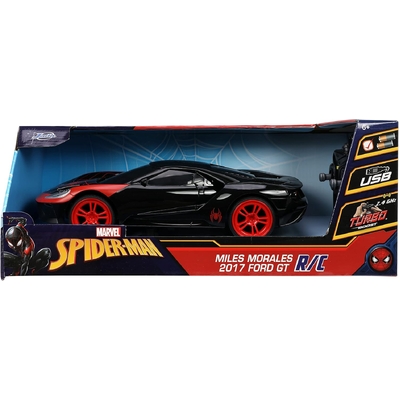 Marvel Comics - 2017 Ford GT (Mile Morales) 1:16 Scale Remote Control Car
