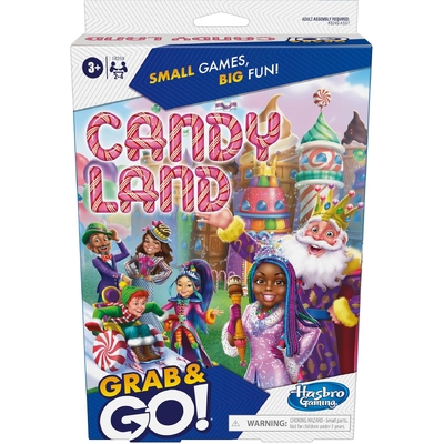 Hasbro Gaming - Candy Land Grab & Go Board Game