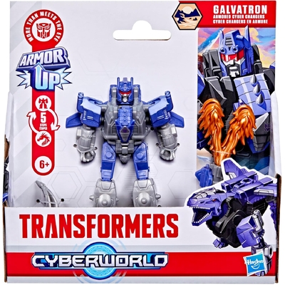 Transformers CYBERWORLD Armored Cyber Changers Galvatron Action Figure