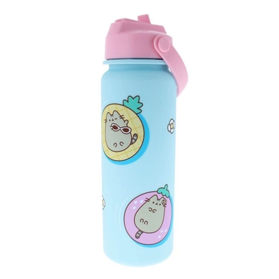 Pusheen The Cat Tropical Vacation Water Bottle 'By The Pool'