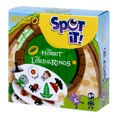 Spot It! The Lord of the Rings Quest for The One Ring Card Game