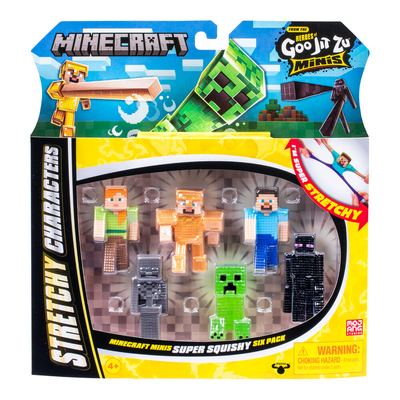 Heroes of Goo Jit Zu Minecraft Minis 6 Pack