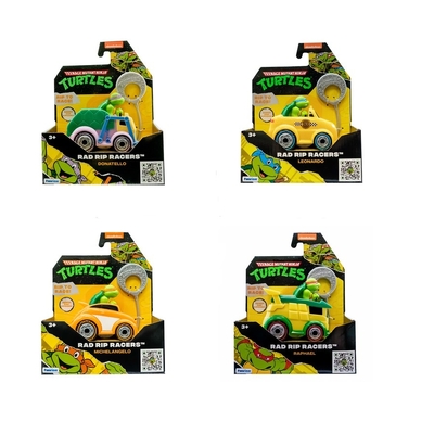 Teenage Mutant Ninja Turtles Rad Rip Racers - Set of 4