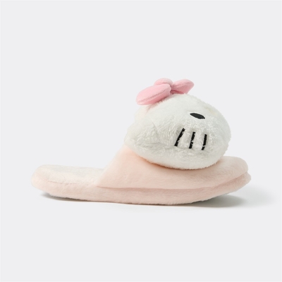 Hello Kitty Women's Slippers - Pink (Size 6 )