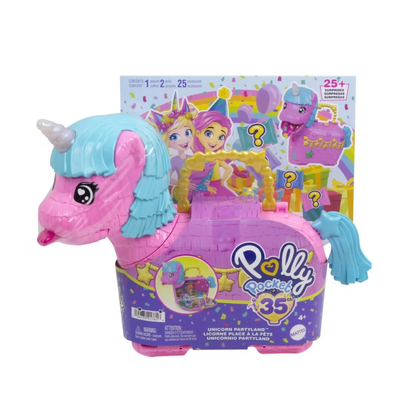 Polly Pocket Unicorn Partyland Playset