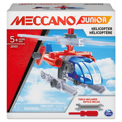 Meccano Junior, Helicopter STEAM Model Building Kit