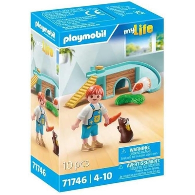 Playmobil Guinea Pig House 10pc 71746