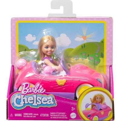 Barbie Family & Friends Club Chelsea Cruisin Teddy Doll Car Vehicle Set